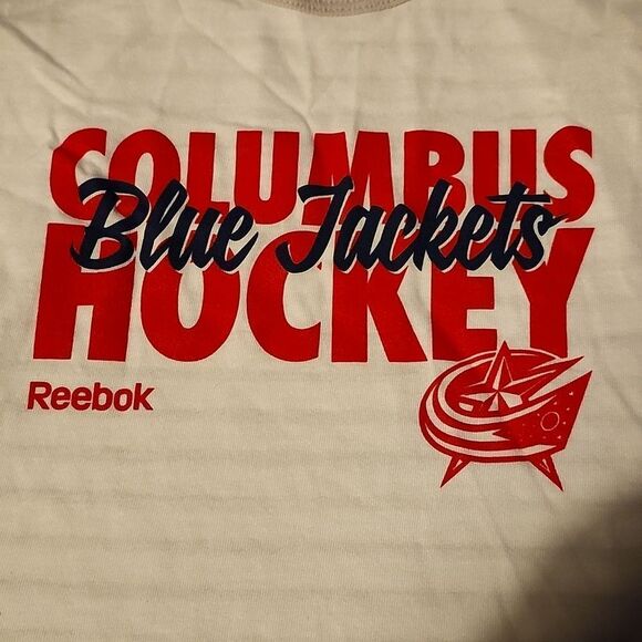 Reebok White Graphic Fitted Sleeveless Tank Top - Picture 2 of 5